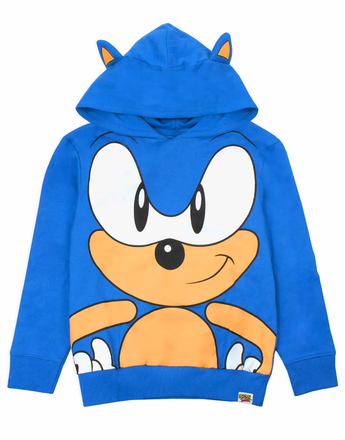 Детский худи для мальчиков с принтом Sonic The Hedgehog, Blue — фото 2