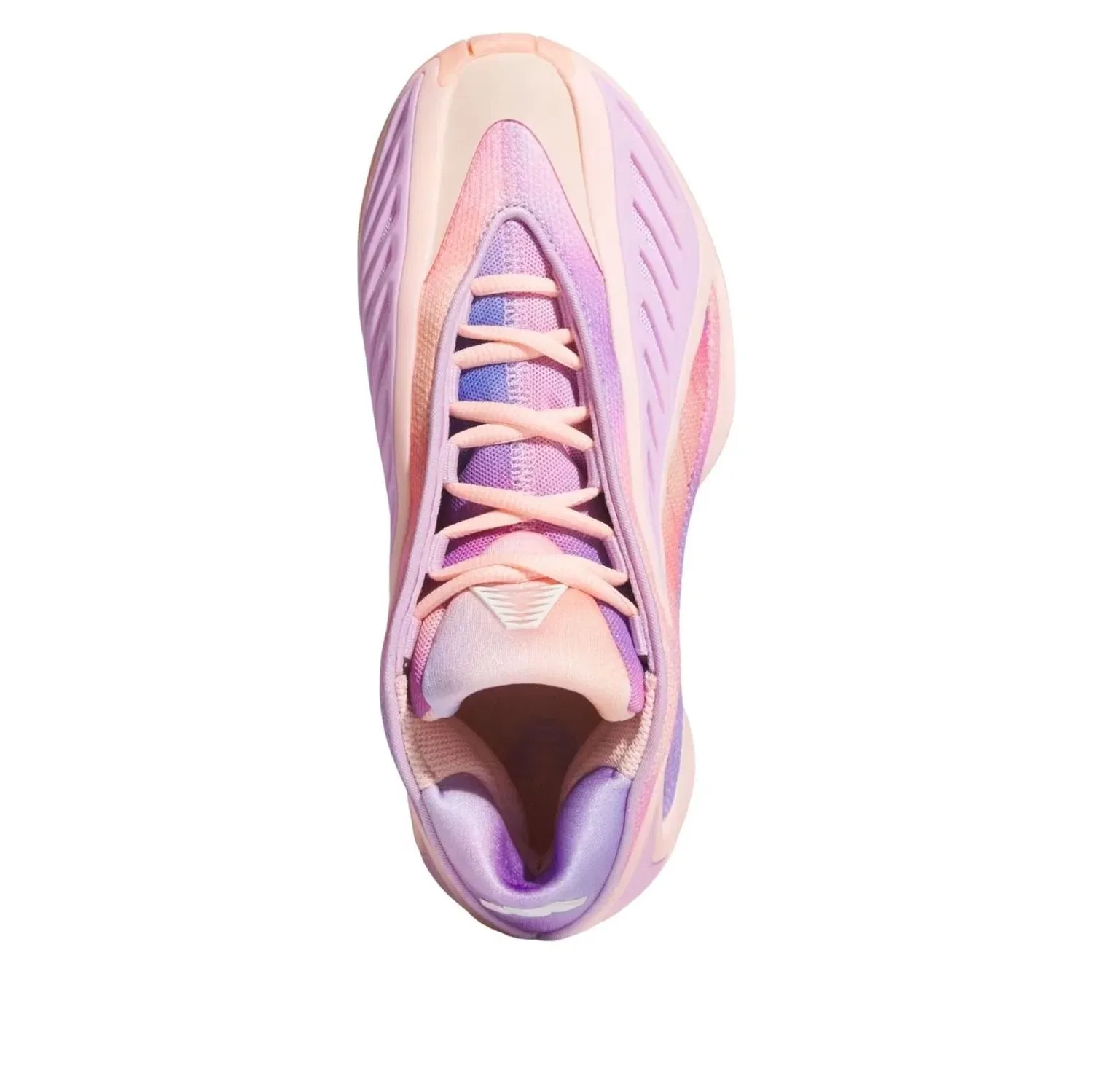 Детские кроссовки с текстильным верхом Ae 2 '3SSB' adidas, Haze Coral/Bliss Lilac/Zero Metallic — фото 4