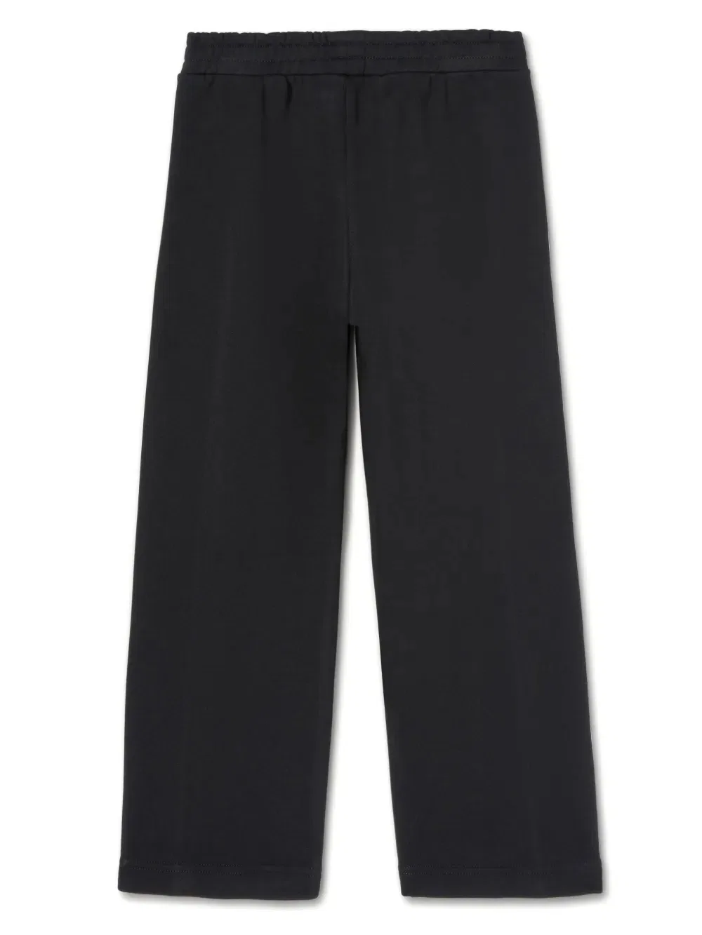 Спортивные штаны с контрастными лампасами и принтом Palm Angels Kids Contrast Stripe Cotton Track Pants Palm Angels, Off White — фото 2