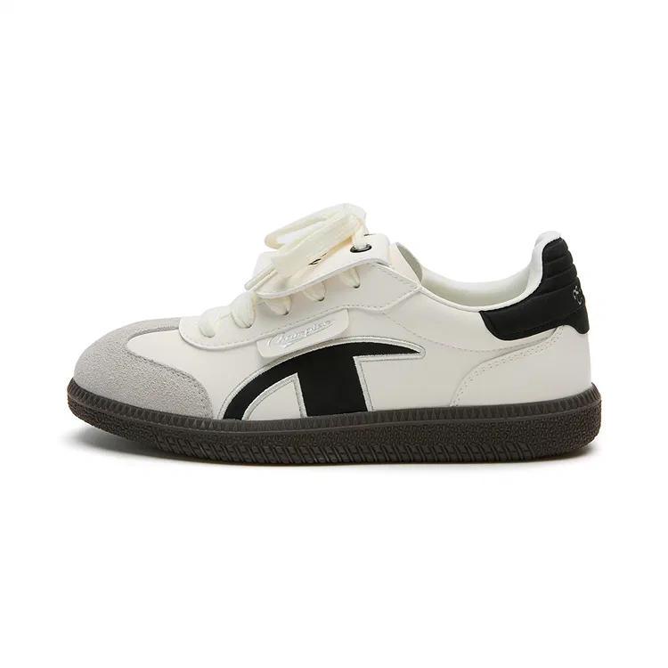 Детские кроссовки для скейтбординга с низким верхом Champion Kids, Black White Fleece-Lined — фото 3