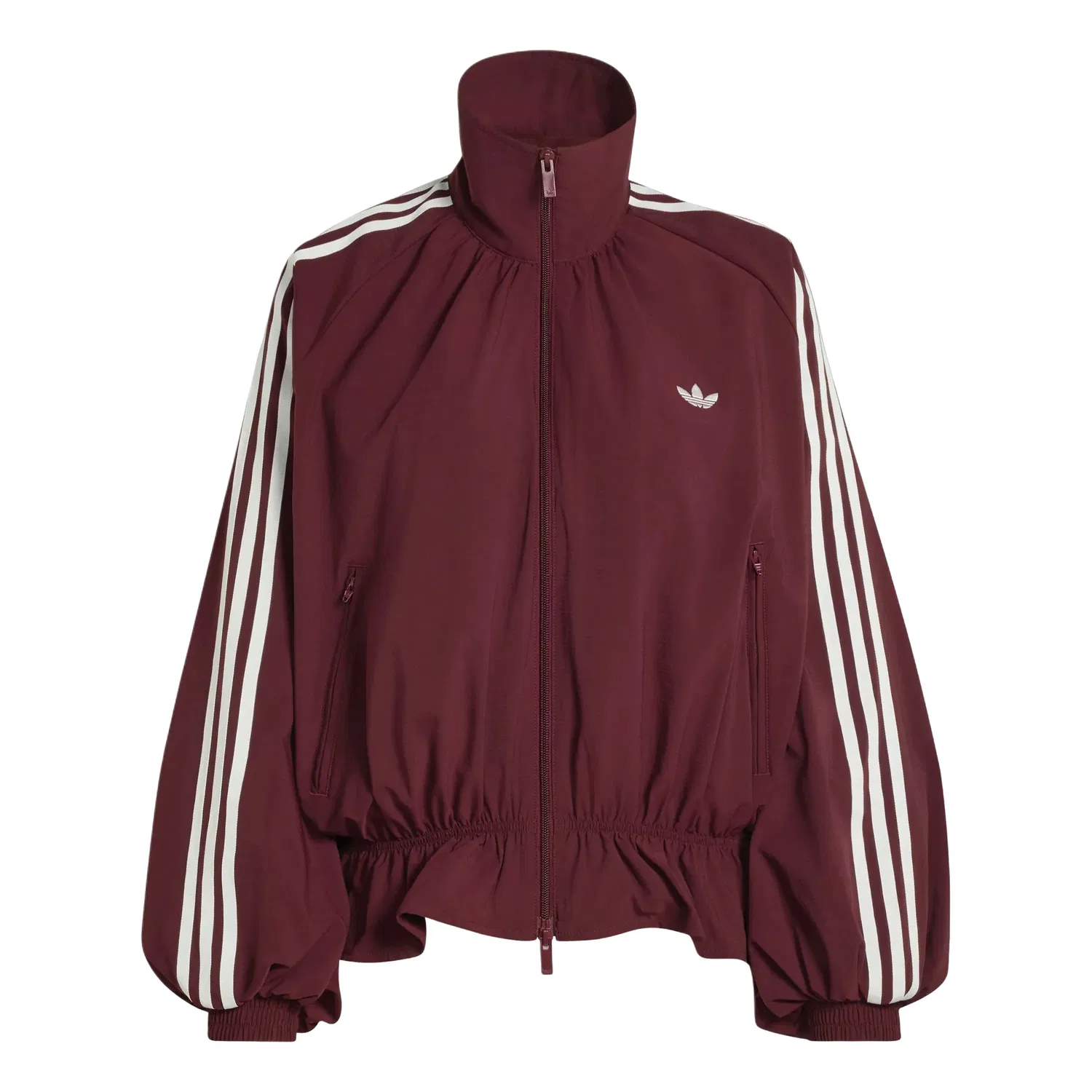 Женская куртка Blousy Oversized Track Top Asia Sizing 'Shadow Red' adidas, Shadow Red
