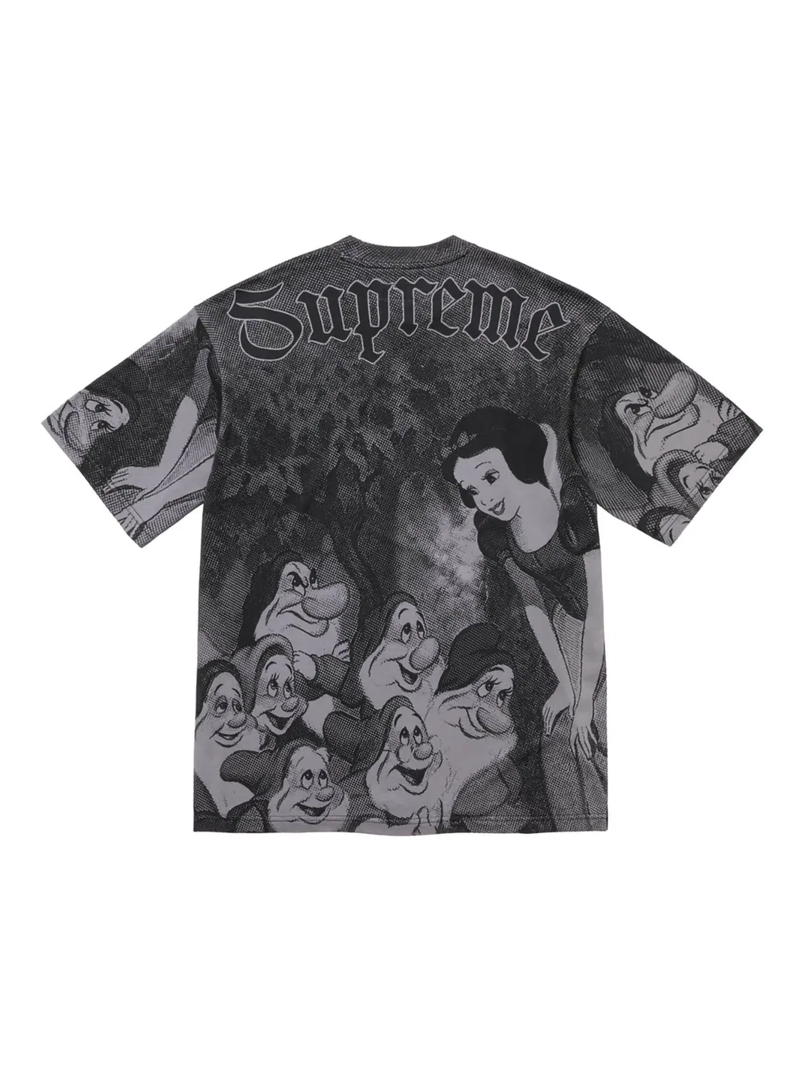 Supreme Футболка из черной ткани — фото 2