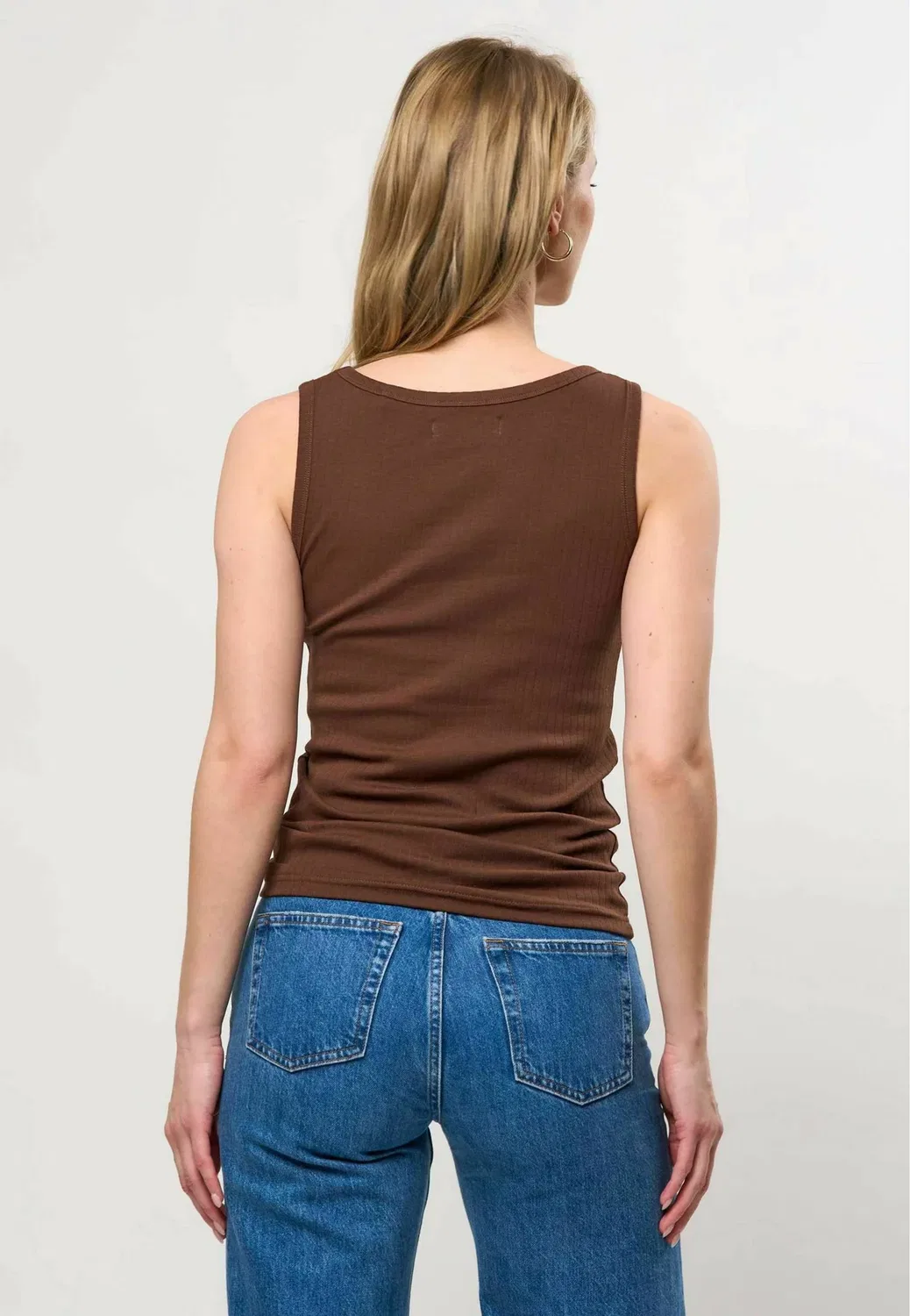 Uwcasandra rib top - top U.S. Polo Assn., Chestnut — фото 3