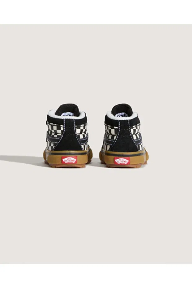 Детские кроссовки для девочек кожаные Mte sk8-mid reissue v Vans, Mixed — фото 3