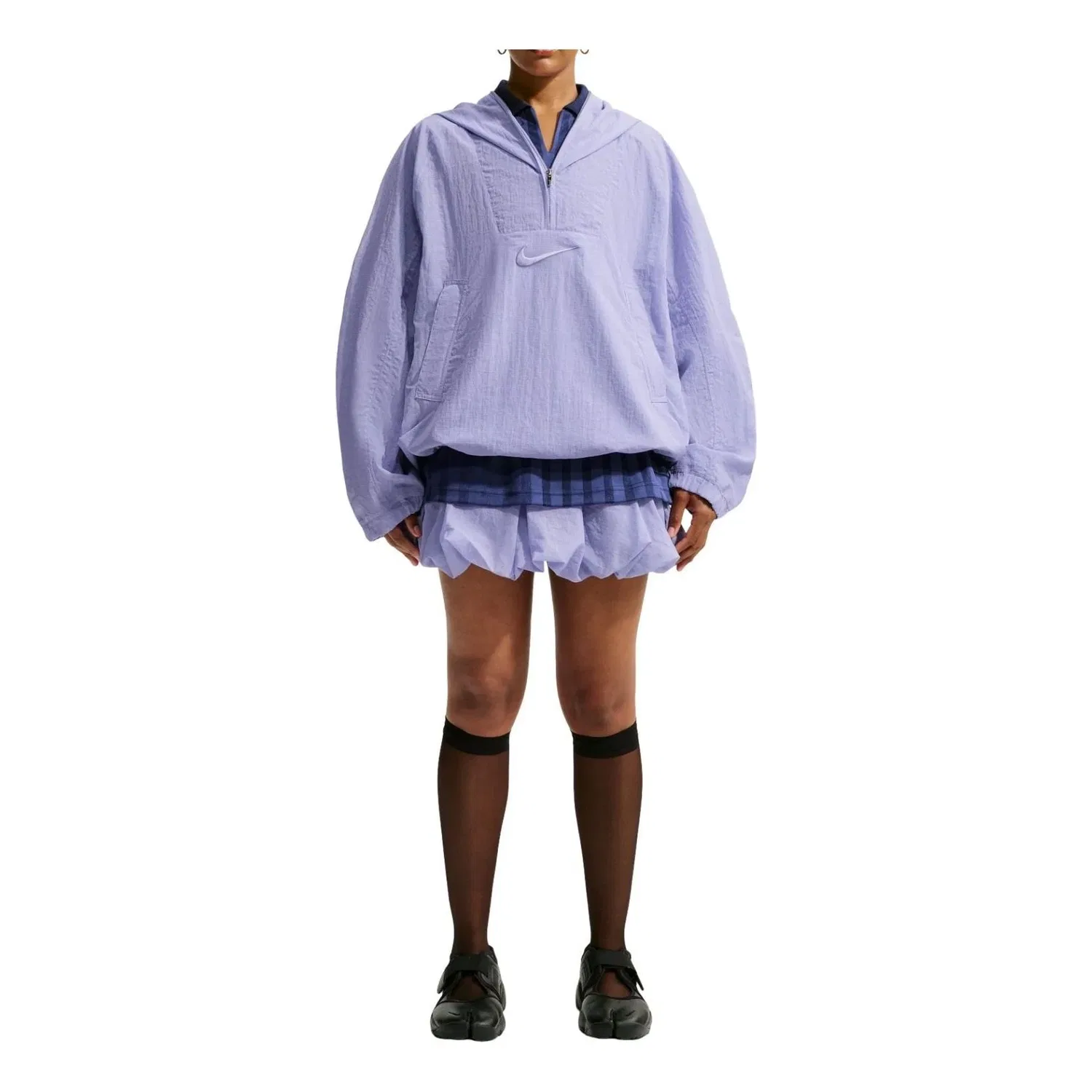 Женская юбка-шорты Nike Runway Lightweight Skort, фиолетовый — фото 4
