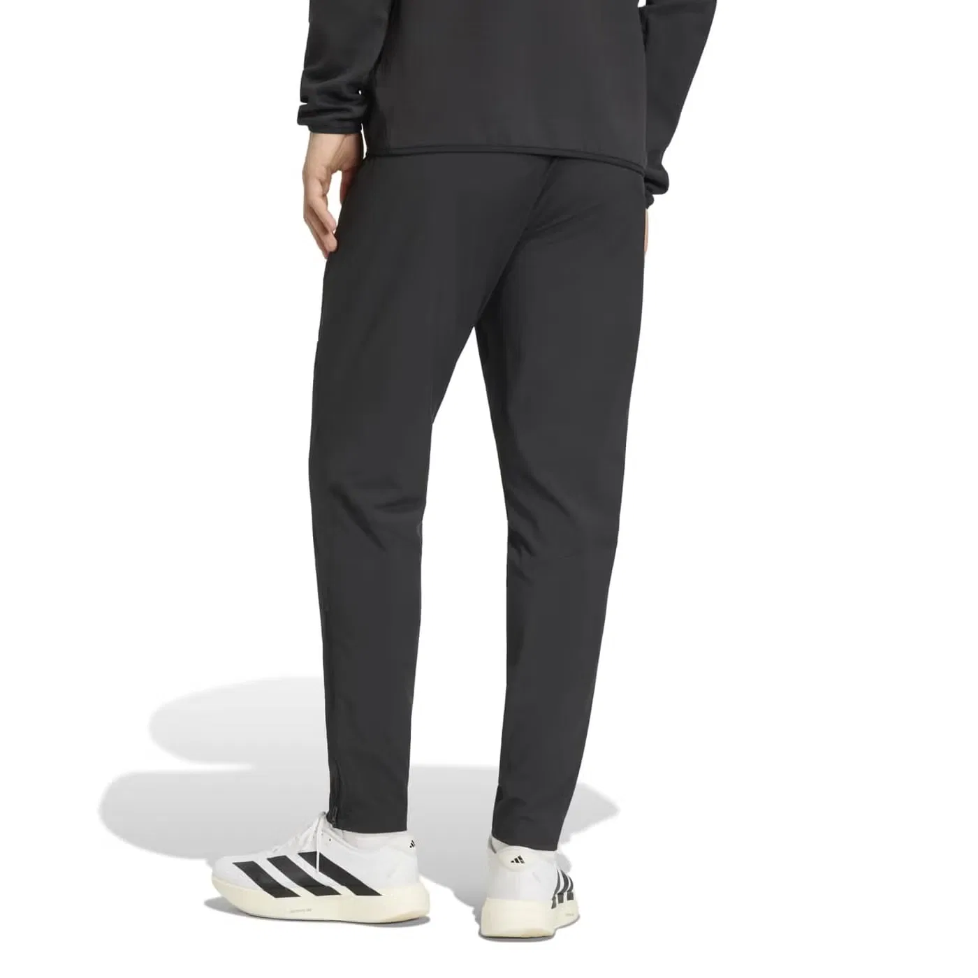 Брюки спортивные с логотипом Germany Tiro Travel Adidas, черный — фото 3