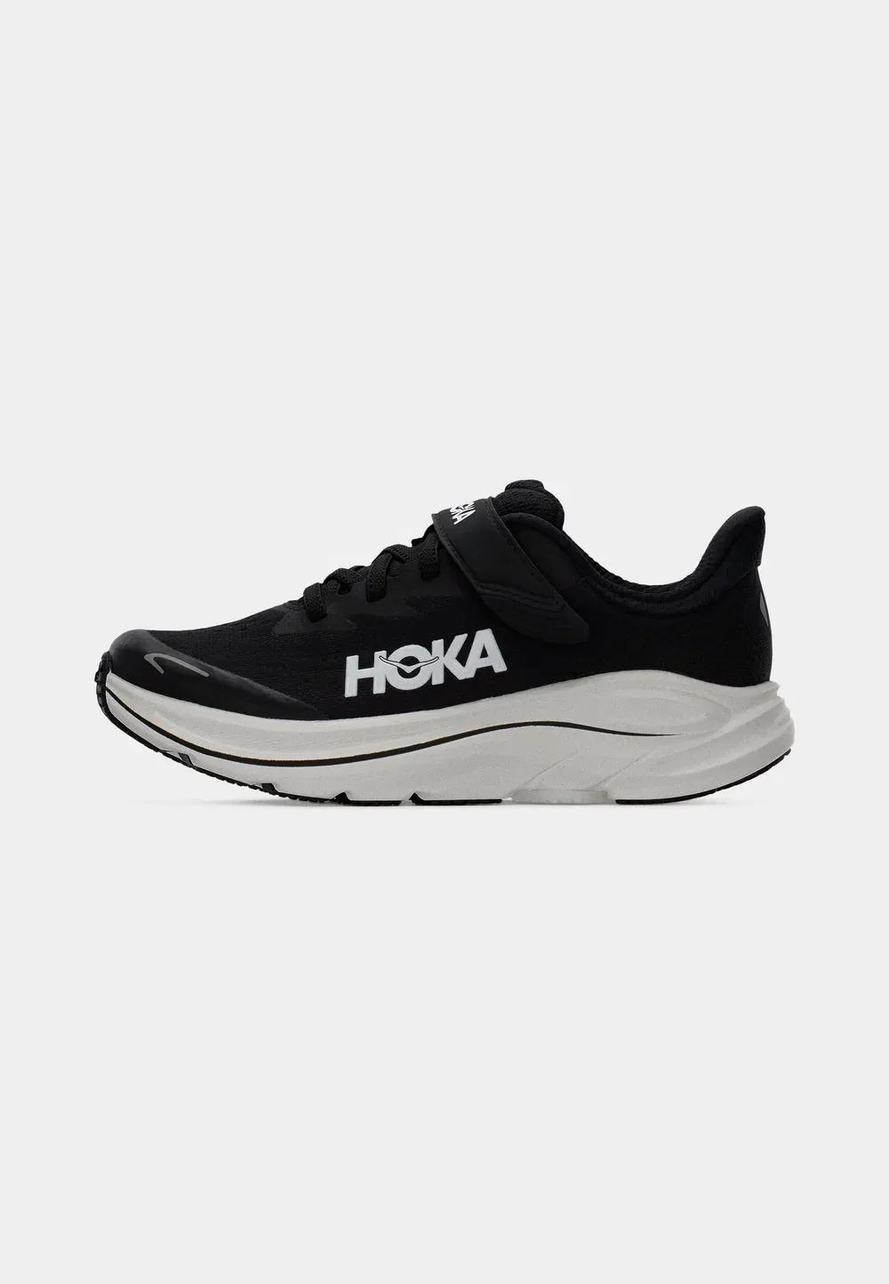 Детские кроссовки унисекс Clifton 10 Hoka, Black/White — фото 2