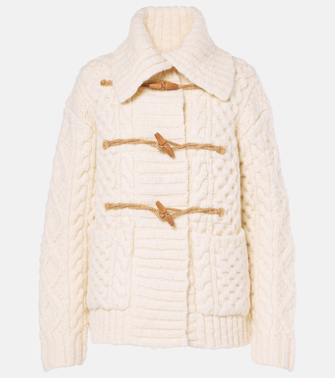 

Шерстяной кардиган Polo Ralph Lauren, Natural