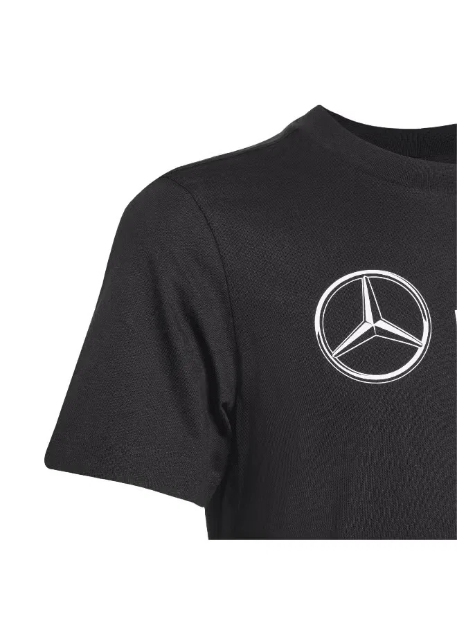 Футболка с принтом Mercedes - AMG Petronas Formula One Team DNA Graphic Tee Adidas, черный — фото 4