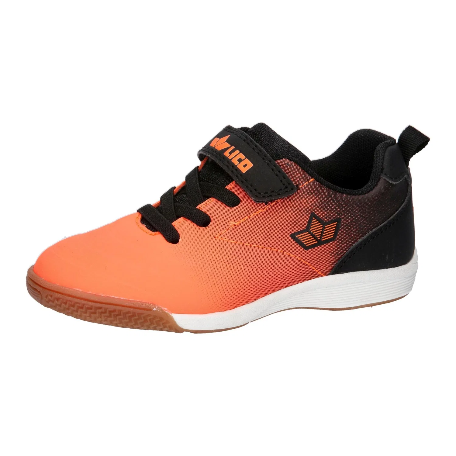 Детские спортивные кроссовки с липучкой Lico, Orange
