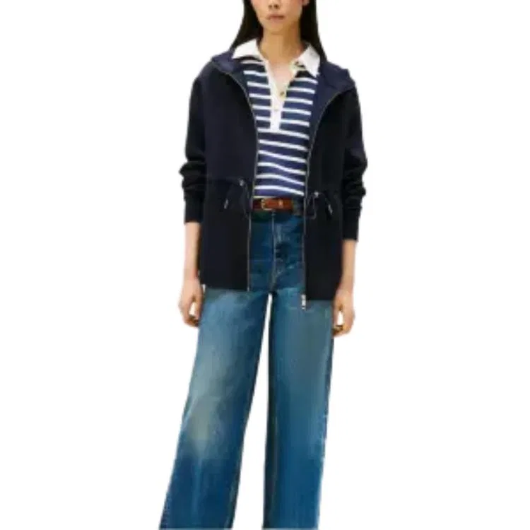 Женский свитшот хлопковый Tommy Hilfiger, Marine Blue — фото 3