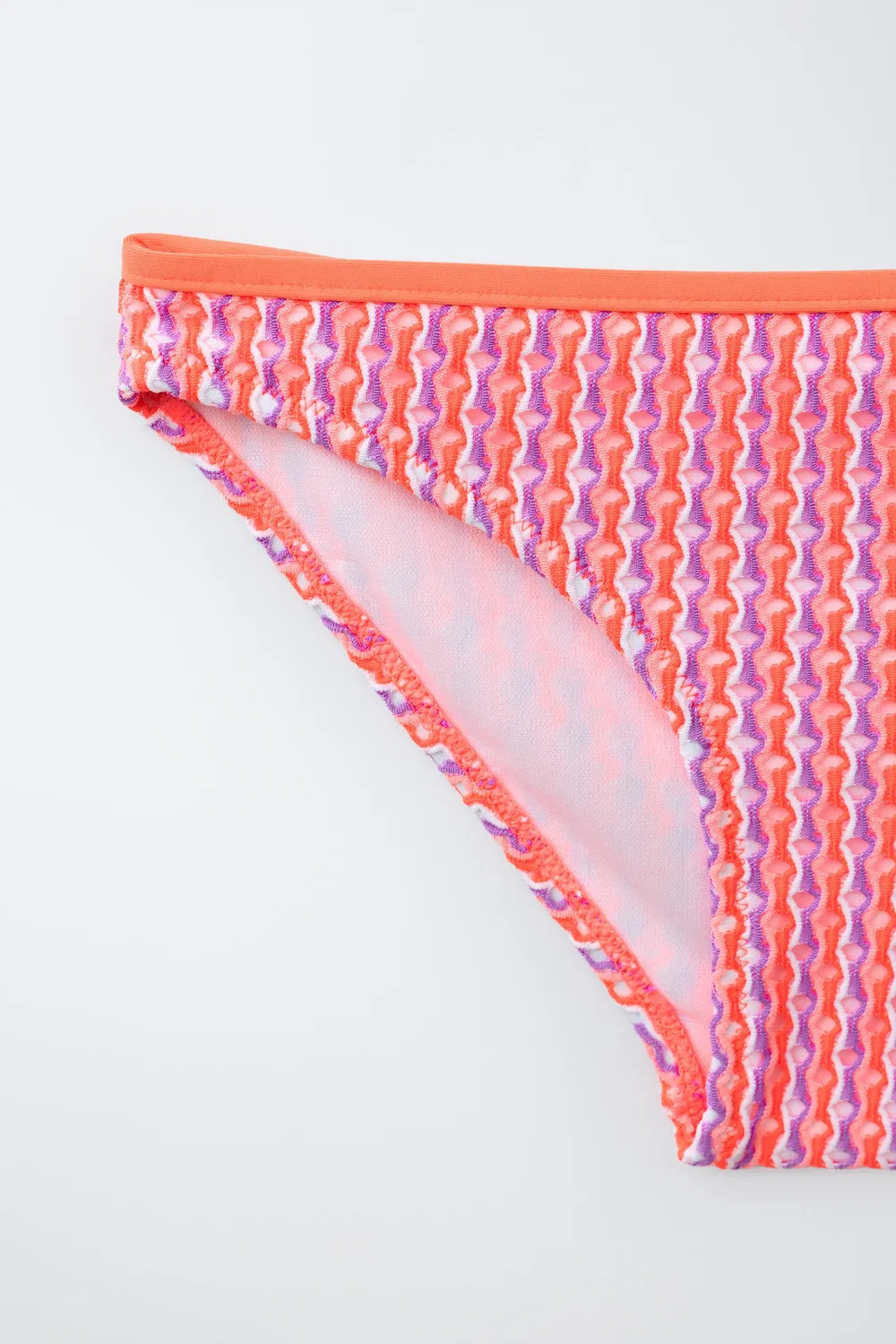 Бикини с текстурированной поверхностью, возраст 6-14 лет ZARA, Neon Pink — фото 4