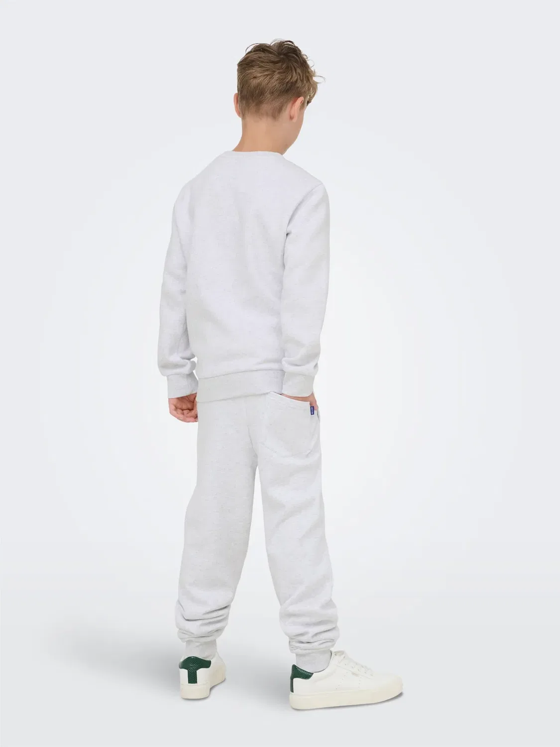 Спортивные штаны Osjceres стандартного кроя Only & Sons Junior, Super Light Grey Melange — фото 3
