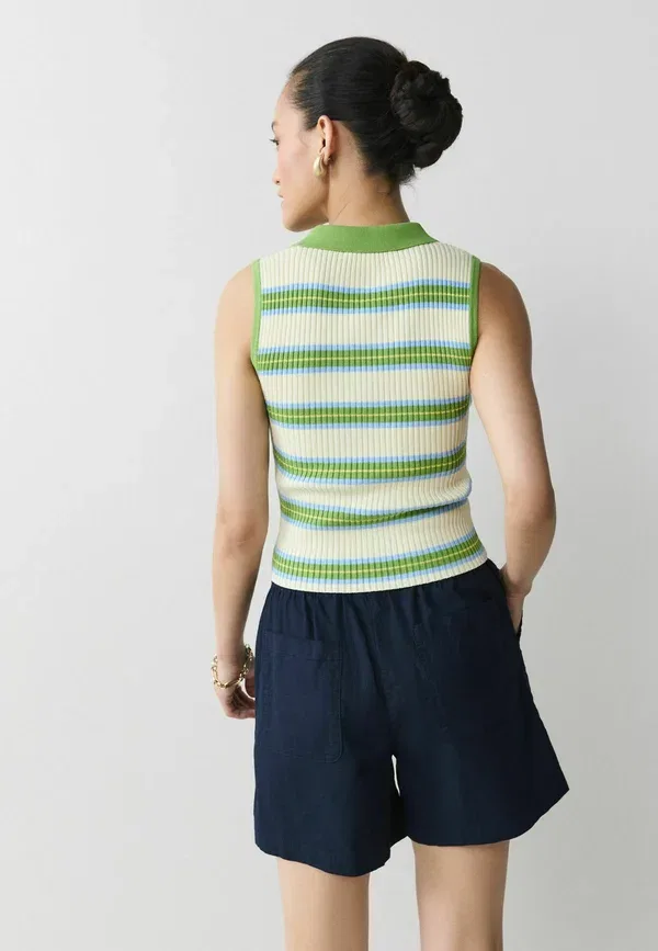 Шорты хлопковые Shorts Next navy blue, темно-синий — фото 3