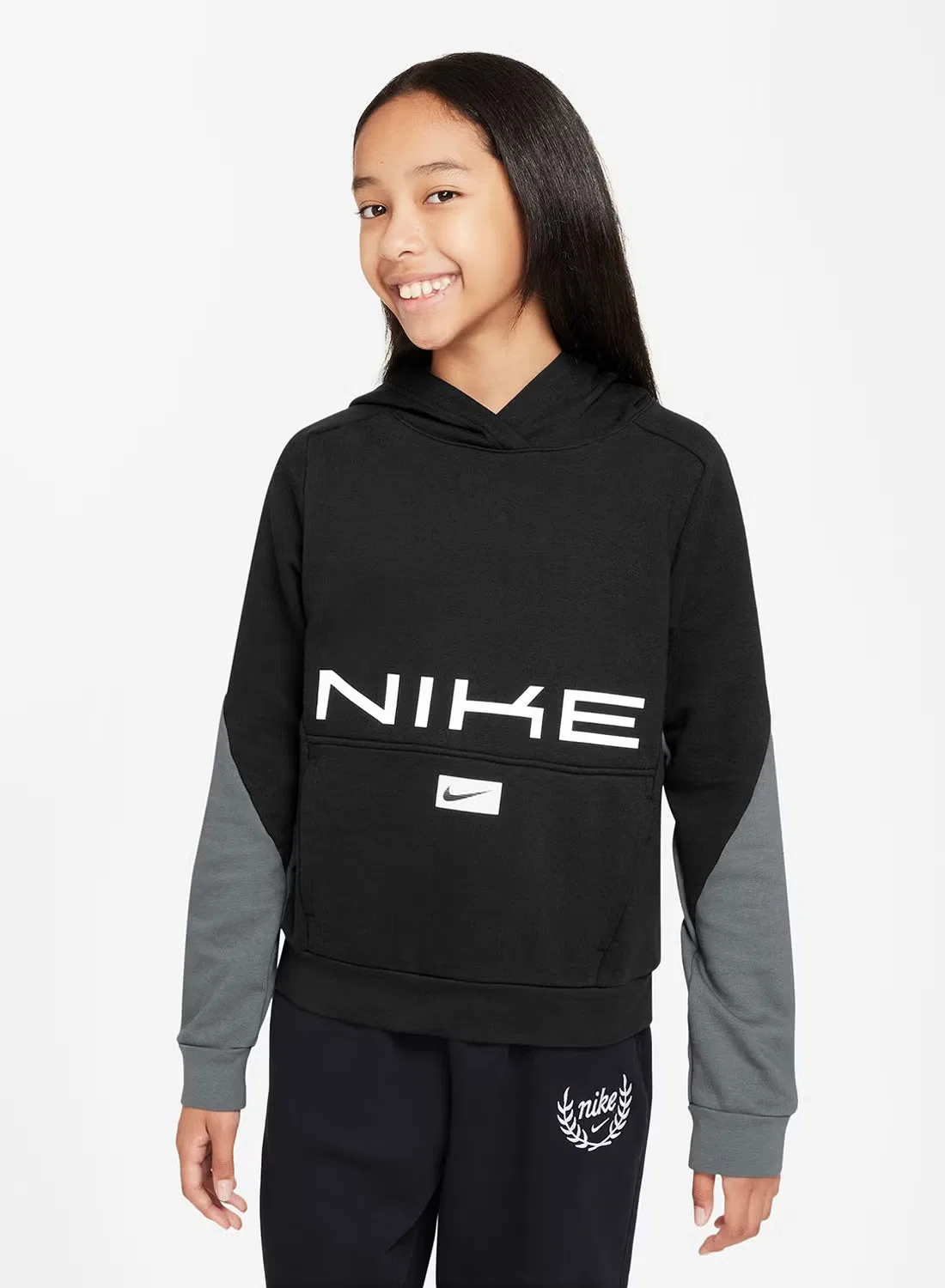 Худи детский с технологией Dri-FIT Nike, мультиколор