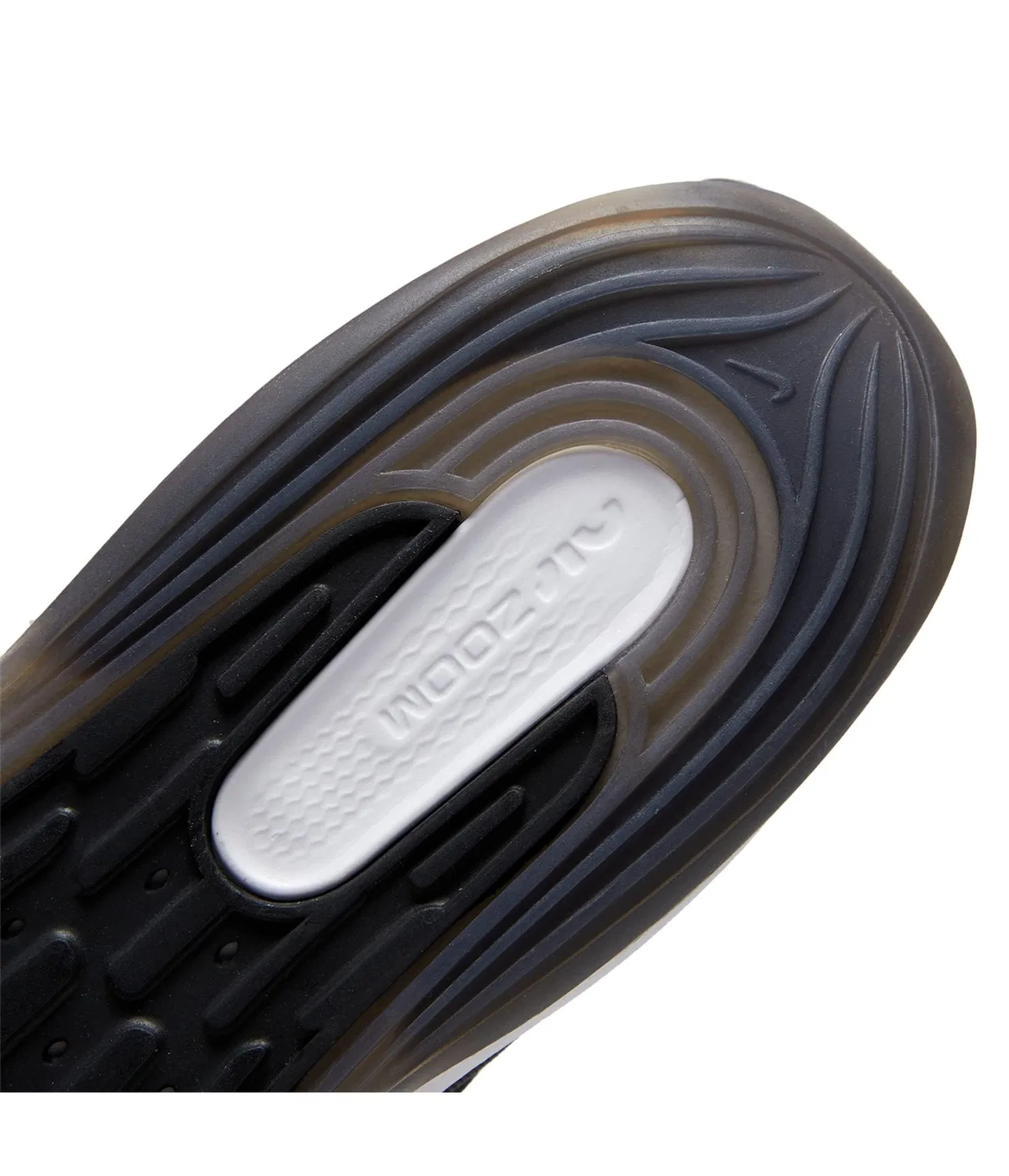 Детские кроссовки для бега с амортизацией Zoom Air NIKE Air Zoom Arcadia 2, Black Metallic Gold Wolf Grey White — фото 4