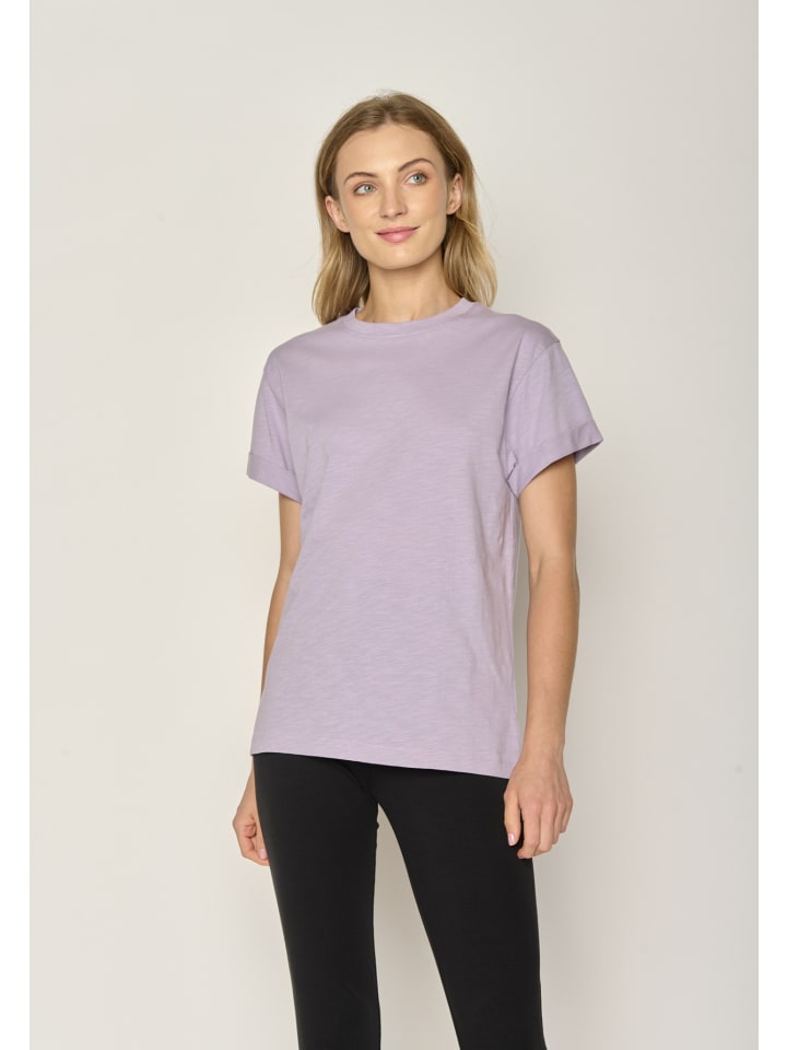 

Базовая футболка фиолетового цвета GreenBomb