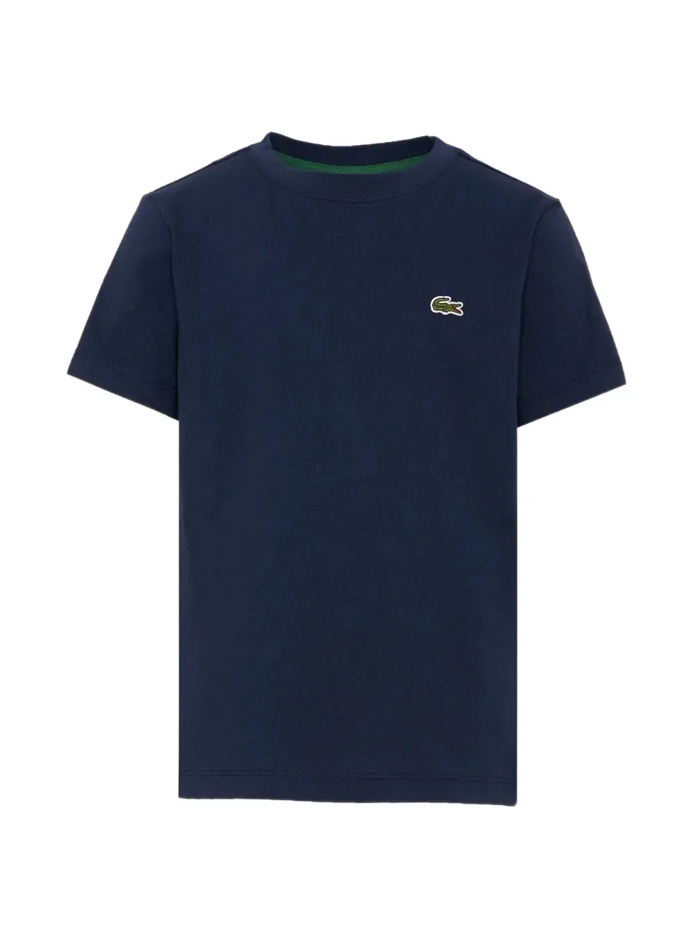 Футболка с нашивкой-логотипом Lacoste Kids, синий