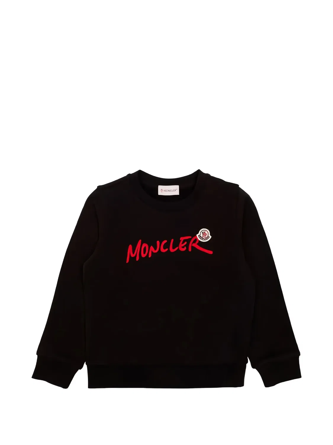 Moncler Свитшот с логотипом черный