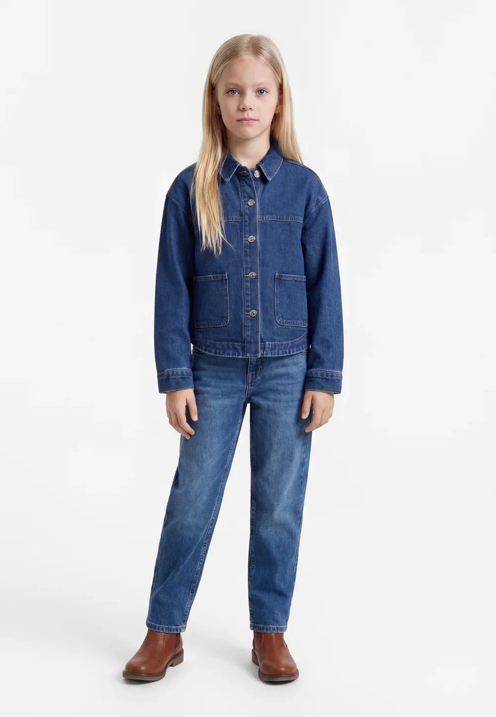 Koglara - джинсовая куртка Only Girls, Medium Blue Denim