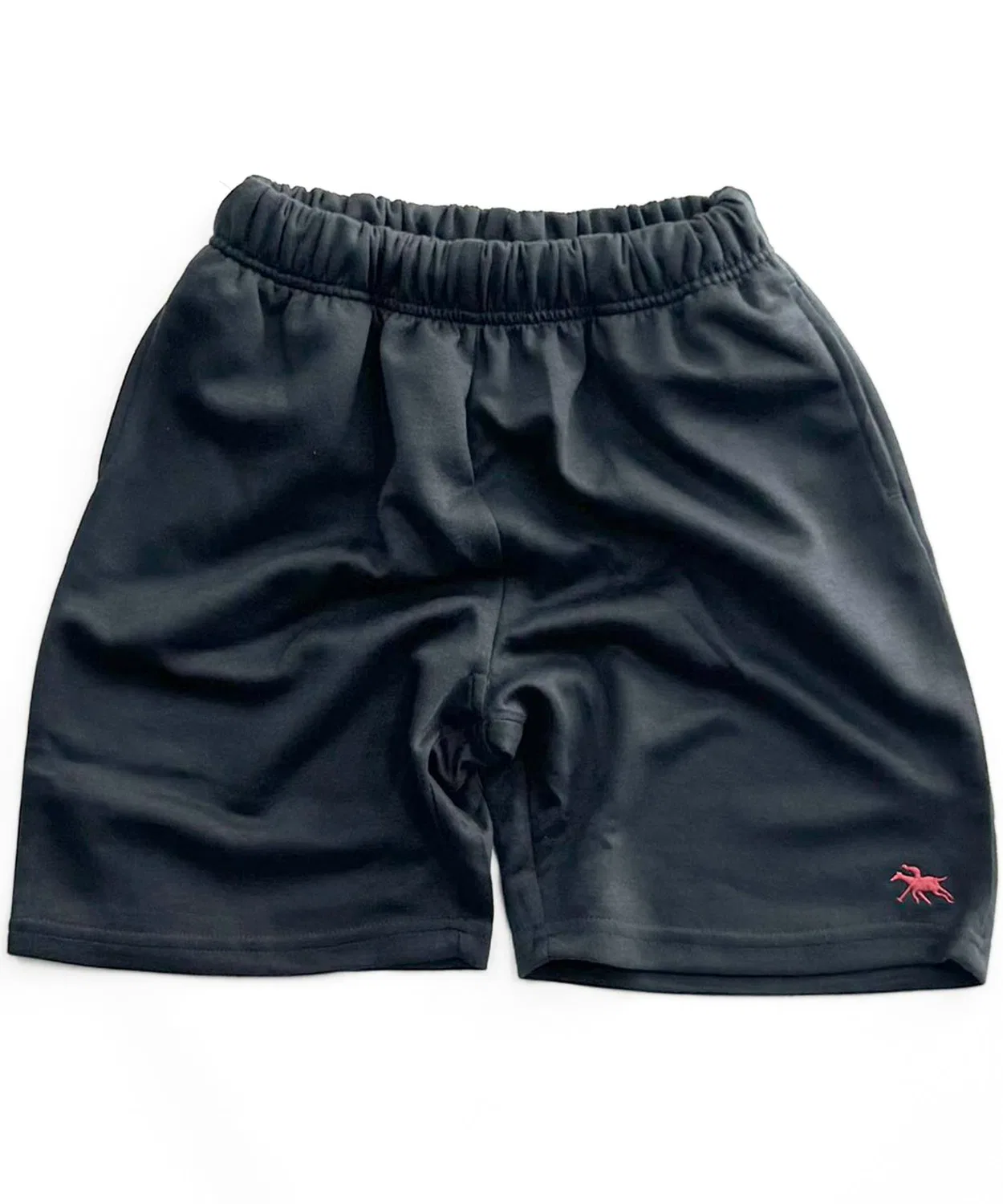 Детские шорты с вышивкой POLOCHAMPS, Цвет: Charcoal