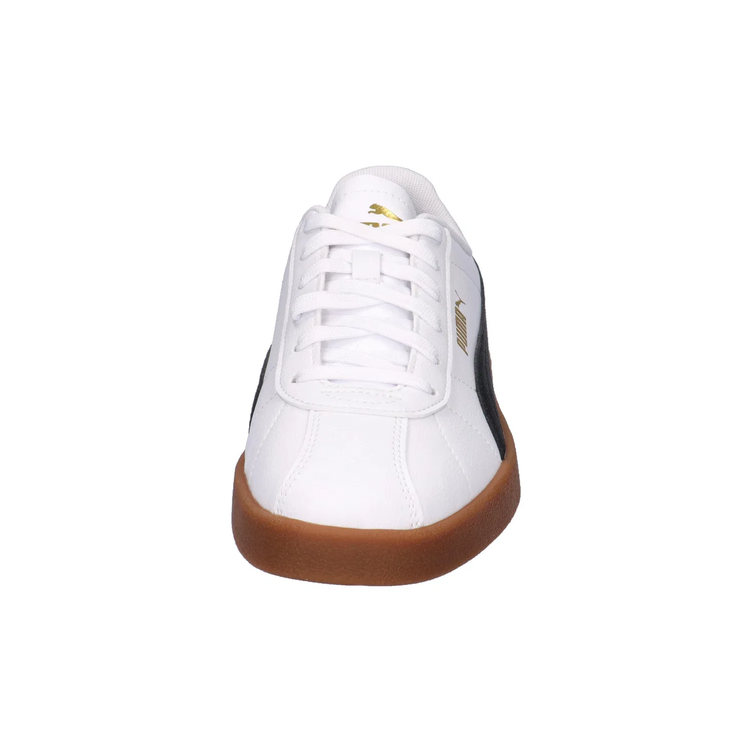 Детские кроссовки с гладким искусственным кожзаменителем Club II SL Jr Puma, Weiss — фото 3
