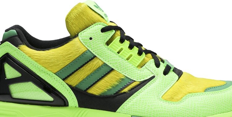 Кроссовки Adidas atmos x ZX 8000 'A-ZX Series - G-SNK', зеленый — фото 3