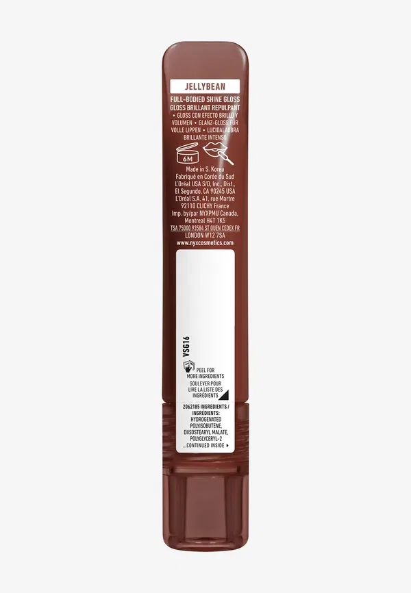 Блеск для губ Jelly Job Nyx Professional Makeup, Jellybean 7.5 мл, цвет jellybean — фото 3