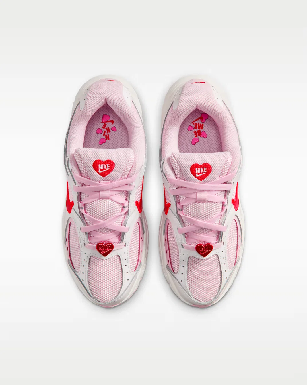 Кроссовки для детей постарше Nike V5 RNR, Summit White/Pink Foam/Playful Pink/Light Crimson — фото 4