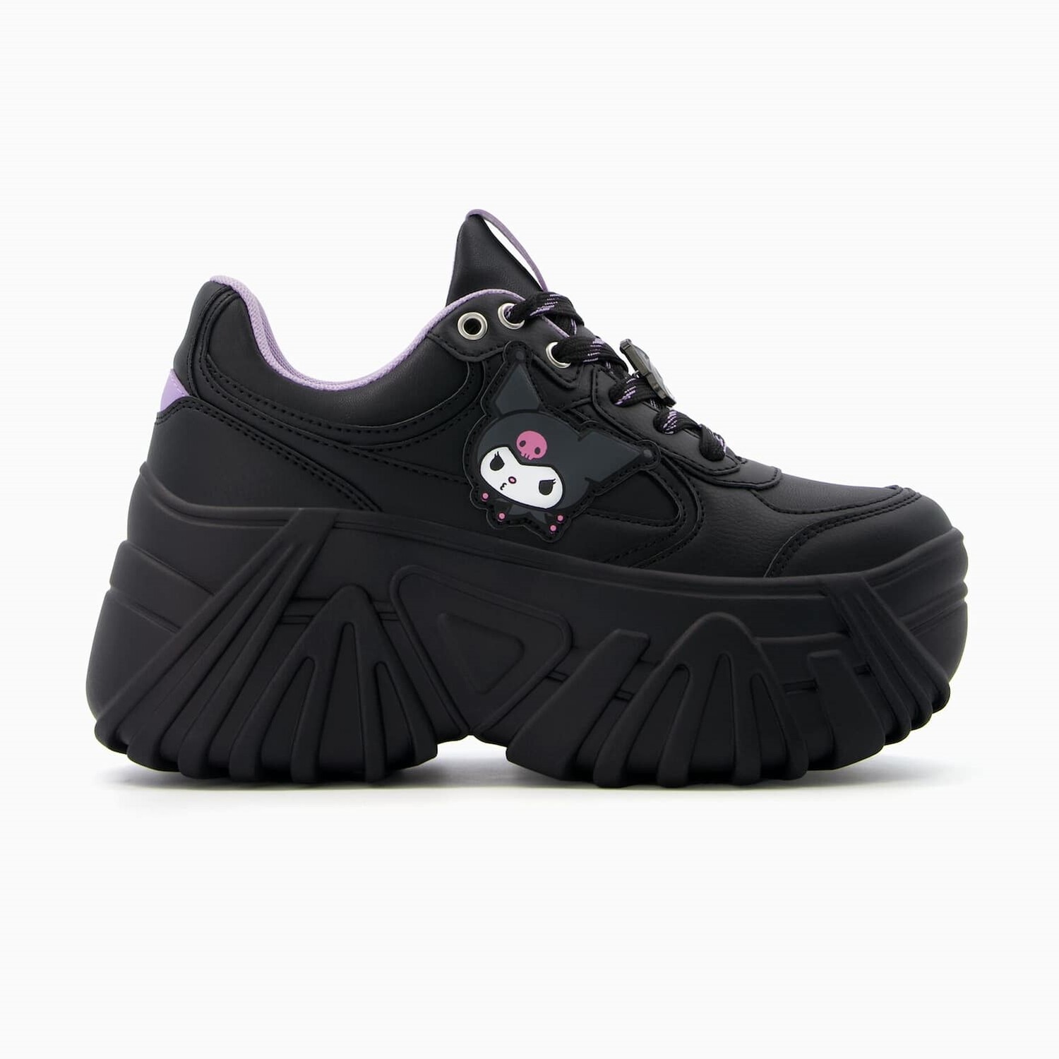 

Кроссовки Bershka Kuromi Platform, черный