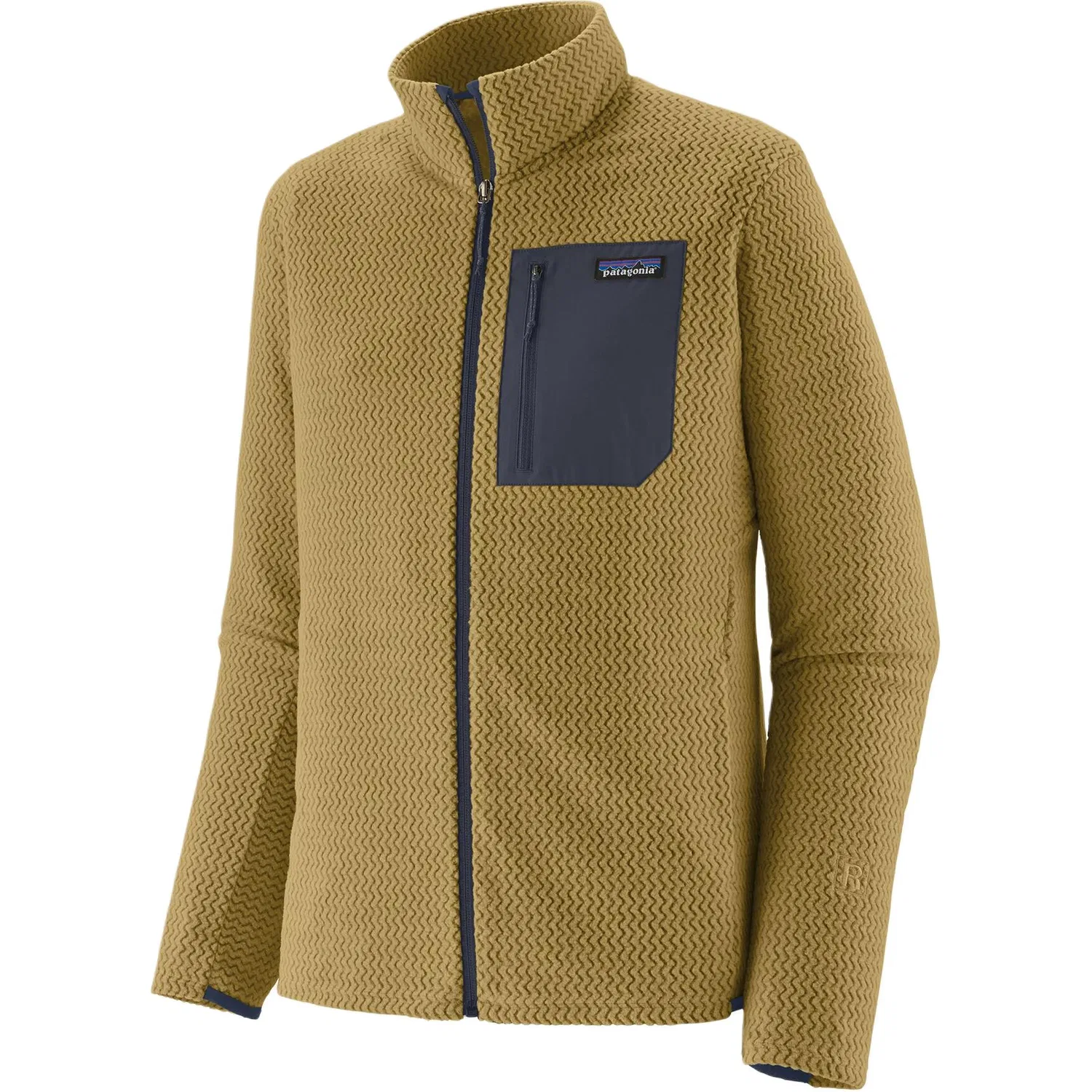 Мужская флисовая куртка Patagonia R1 Air, Mountain Cat Brown/LYTN