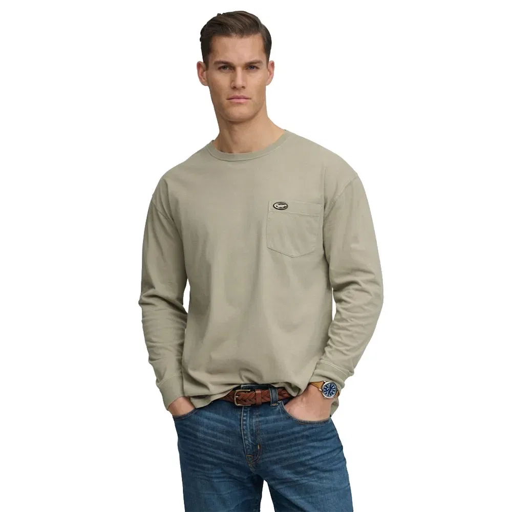 Рубашка с длинным рукавом Superdry, зеленый