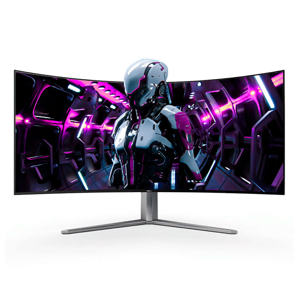 

Игровой изогнутый монитор AOC Agon AG456UCZD, 44.5", 3440х1440, OLED, 240 Гц, чёрный