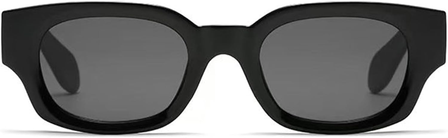 

Willochra Винтажные модные квадратные солнцезащитные очки неправильной формы для женщин, многоугольные солнцезащитные очки в стиле панк, женская толстая оправа, черные очки, C1