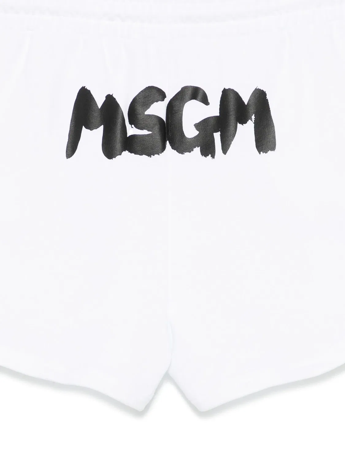 Шорты с логотипом MSGM, белый — фото 2