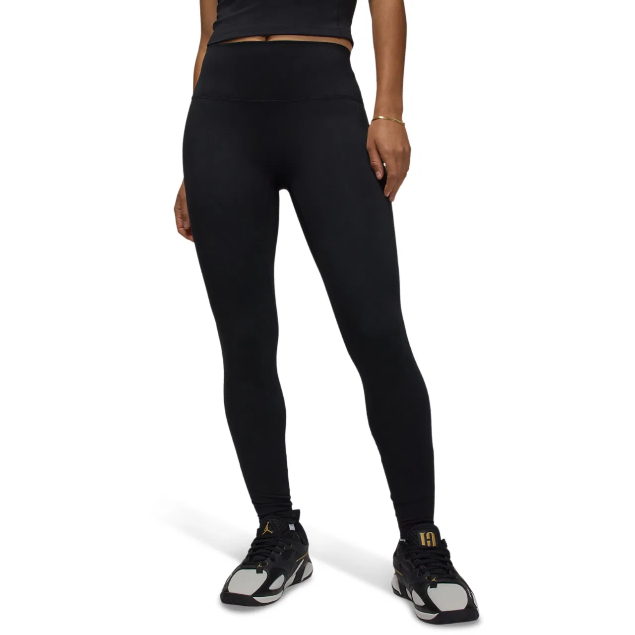 Женские леггинсы с высокой посадкой Sport Dri-FIT High Rise Tight Jordan, черный/белый