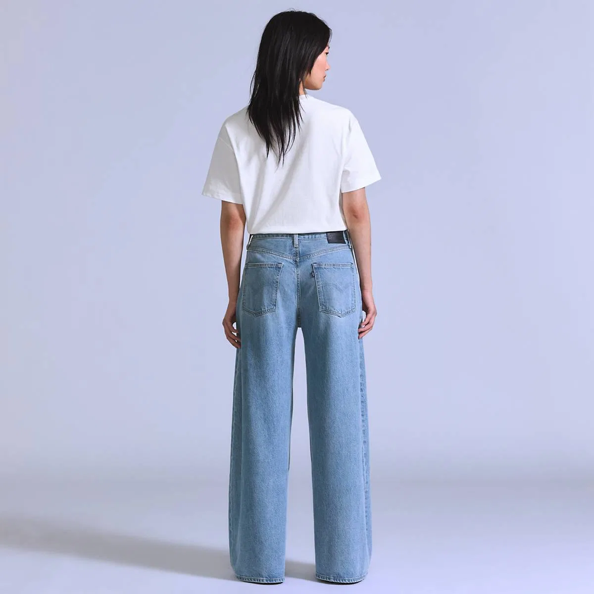 Женские джинсы максимального свободного кроя Levi's, Marquis - Blue — фото 3