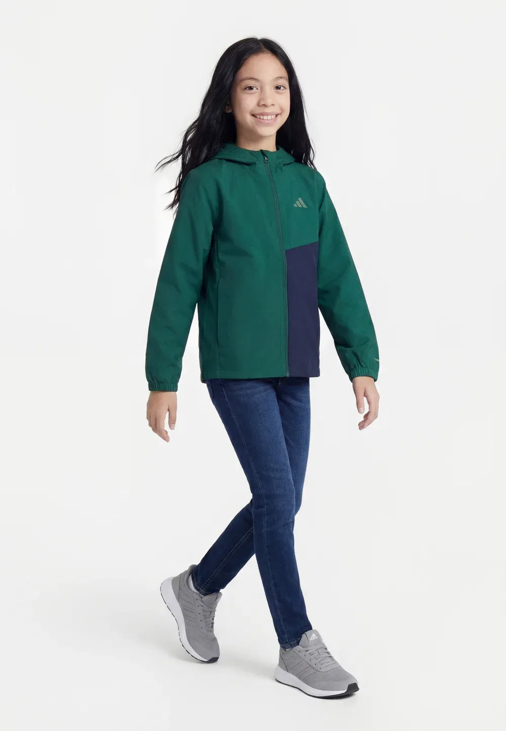 Дождевая куртка унисекс - водонепроницаемая куртка Adidas Terrex, Collegiate Green