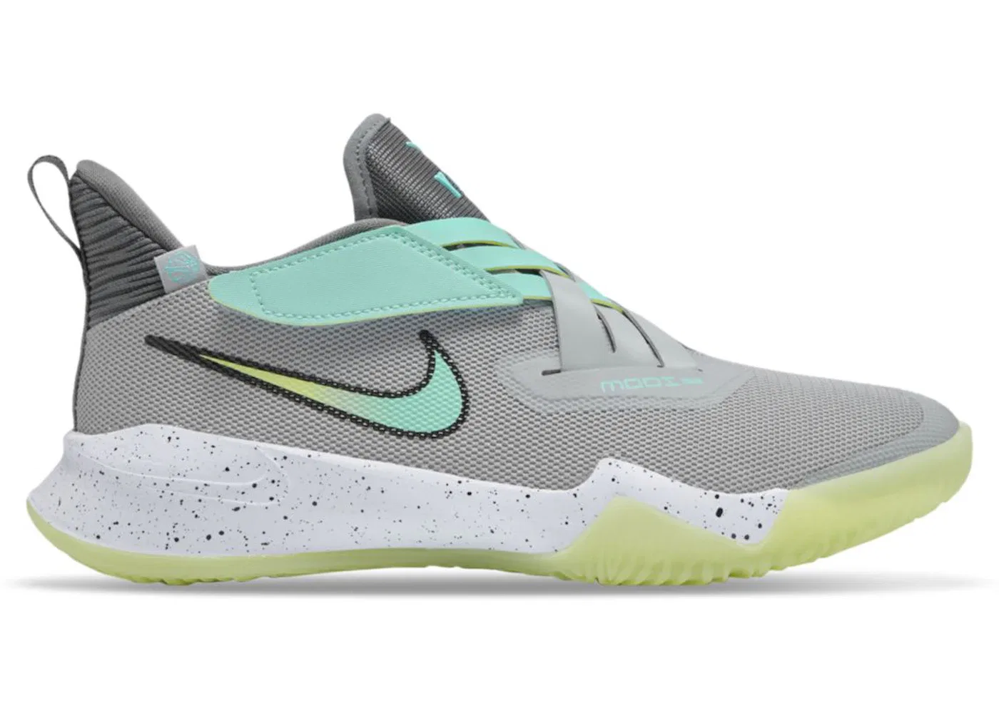 Детские кроссовки для мальчиков с сетчатым верхом Nike Zoom Flight 2 Nike, Light Smoke Grey/Light Lemon Twist