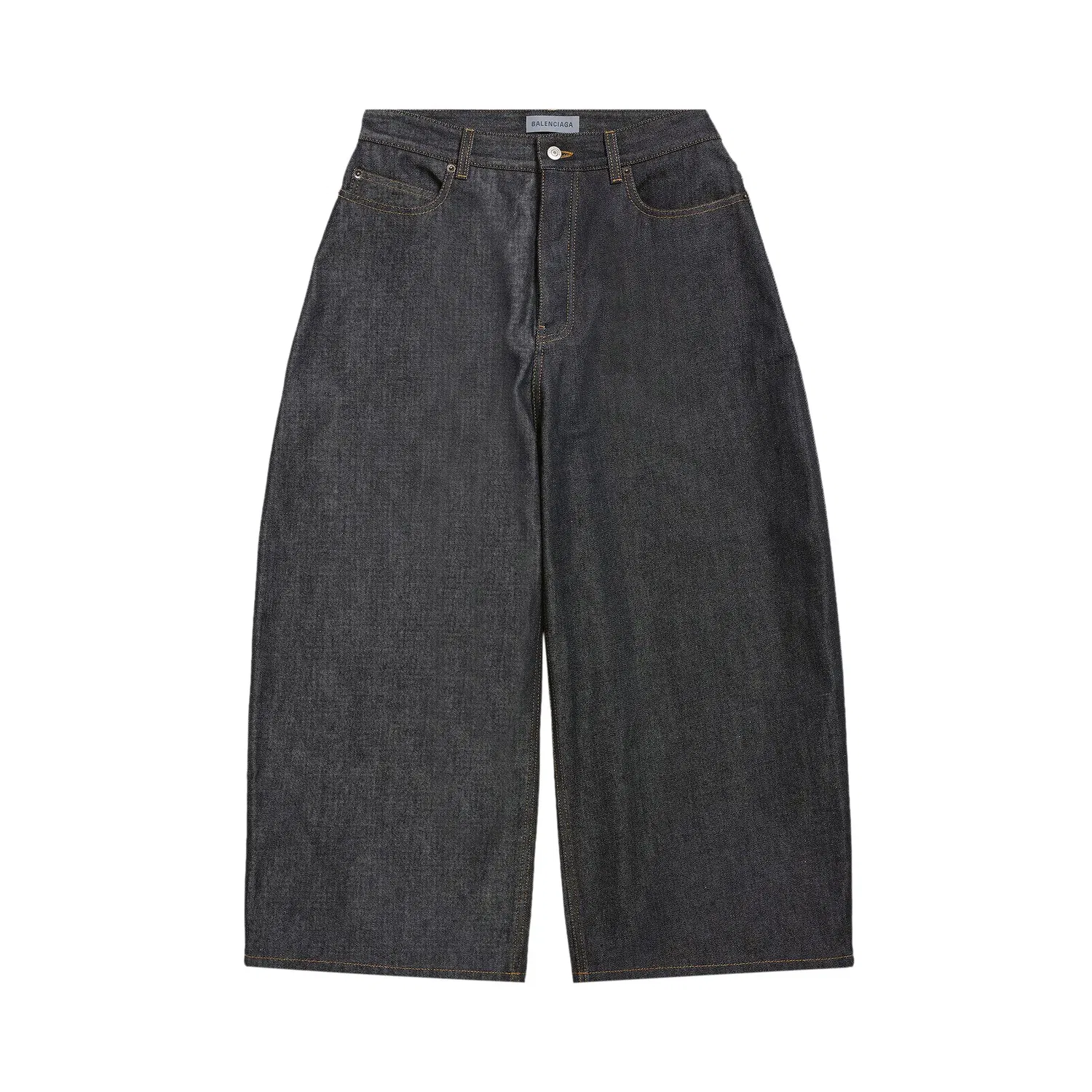 Джинсы Balenciaga Round Fit, синий