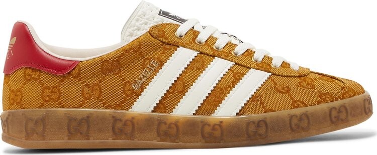 Кроссовки Adidas Adidas x Gucci Wmns Gazelle 'GG Monogram', коричневый