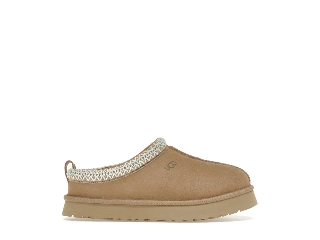 Детские тапки-слайды с утолщенной подошвой UGG Tazz Slipper, Sand