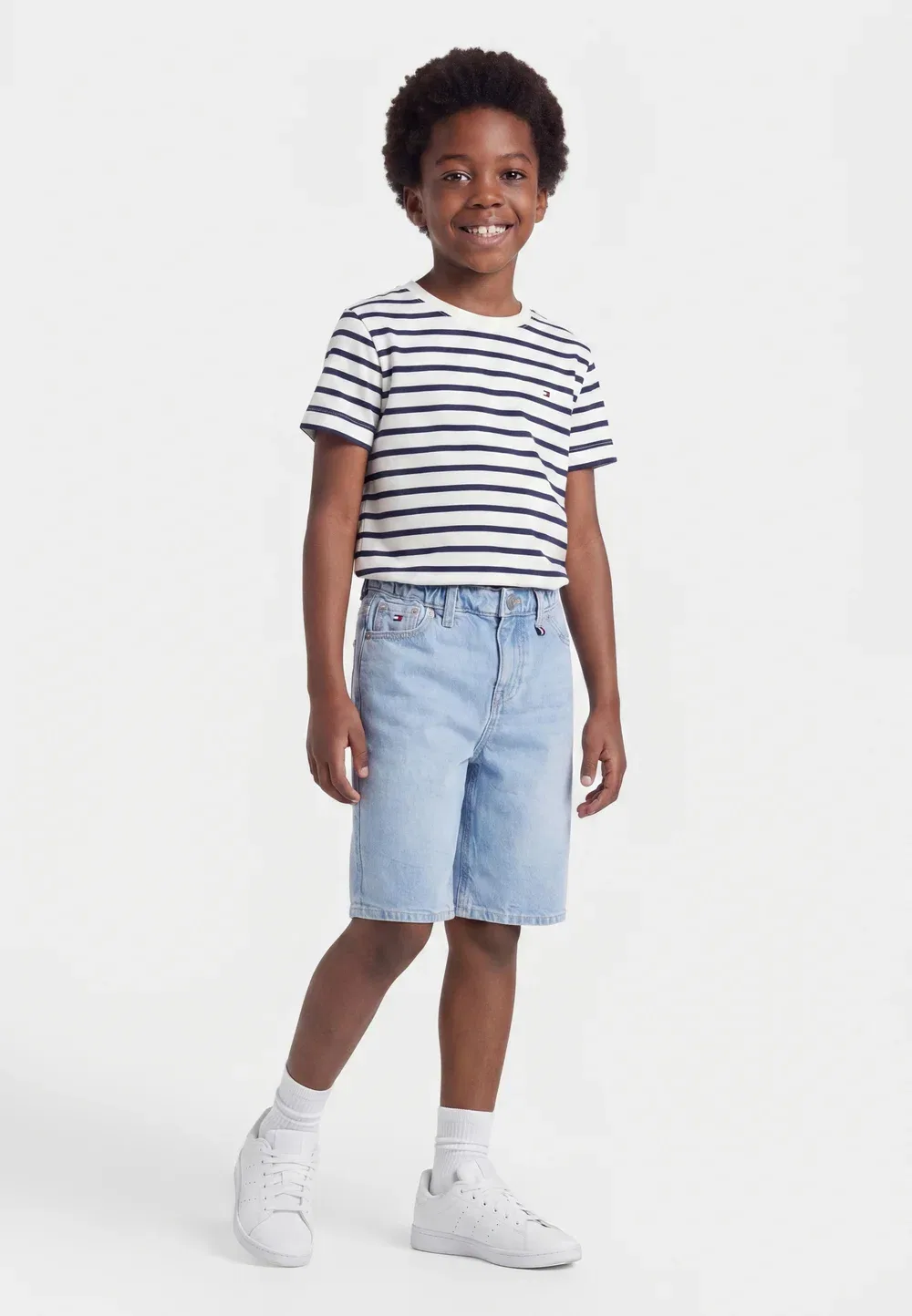 Джинсовые шорты Tommy Hilfiger, Light-Blue Denim