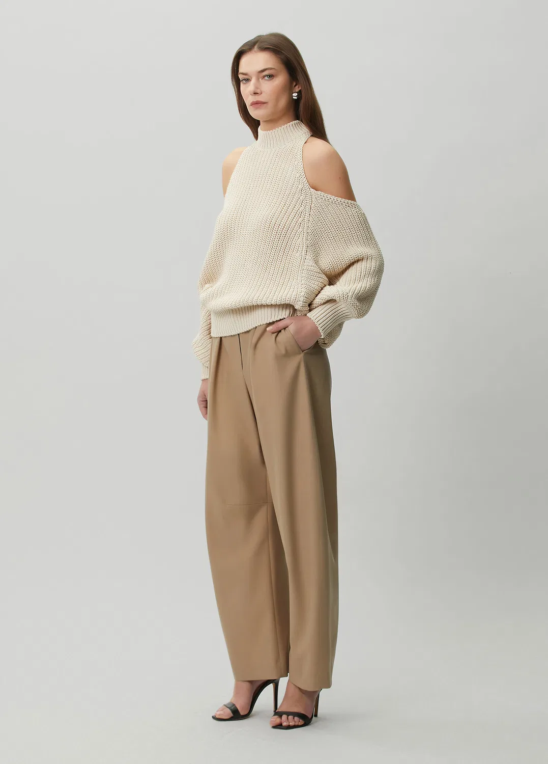 Трико Omzu Açık Balmain, White — фото 2