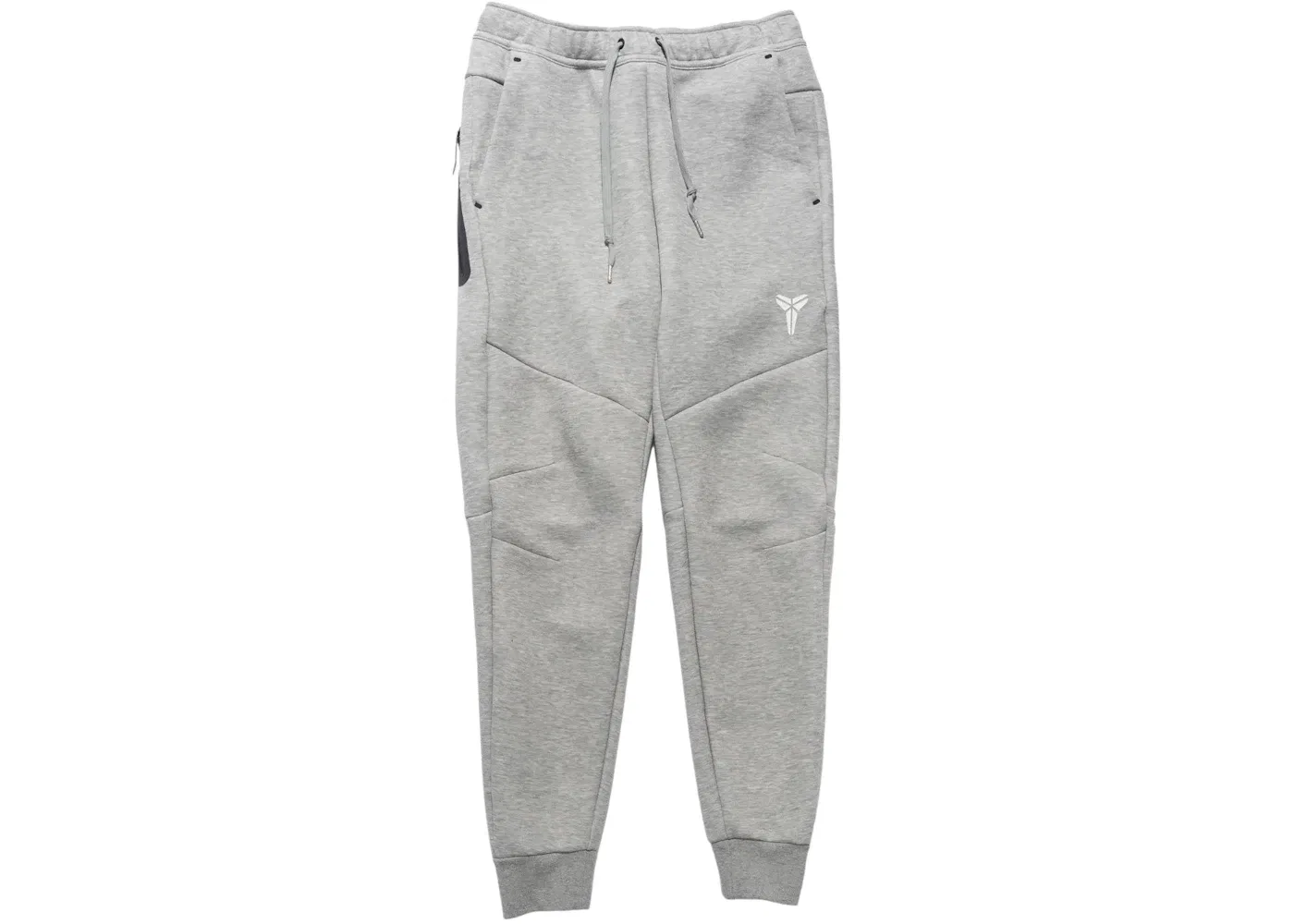 Мужские спортивные брюки из флиса Tech Fleece Kobe Bryant Nike, Dark Grey Heather/White