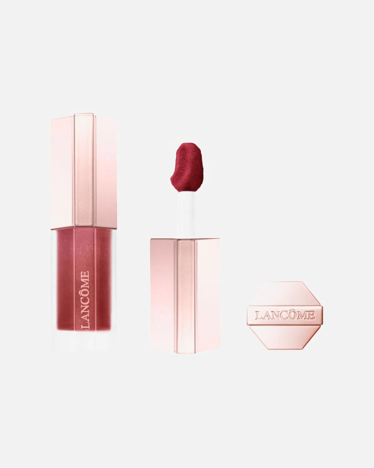 Lipstick lip idôle cuddleblur matte Lancôme, 90 - Berry Bisou