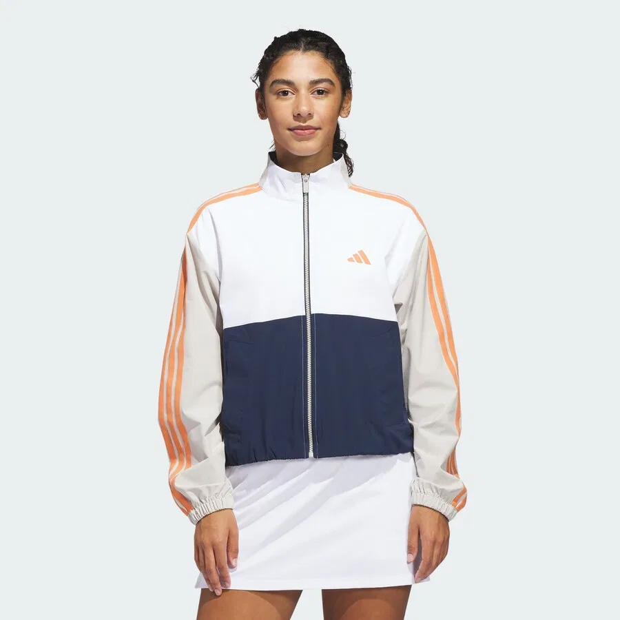 Спортивная куртка ADIDAS PERFORMANCE белого цвета — фото 2