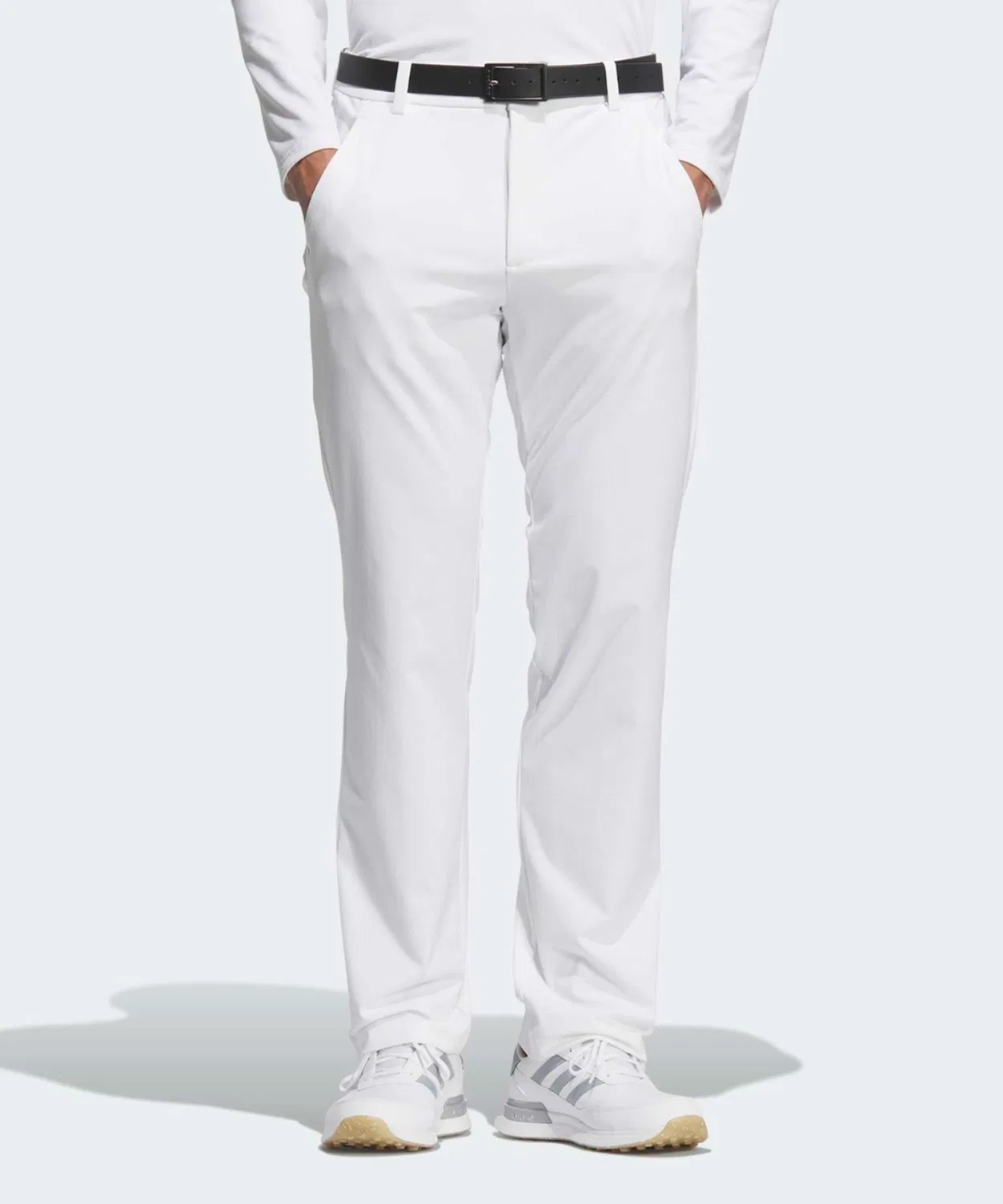 Мужские спортивные брюки с водоотталкивающей пропиткой Adidas Golf Adizero EX Stretch Active, Белый