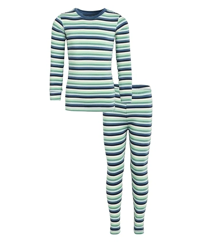 Пижама с принтом длинный рукав Kickee Pants Kids, Baby Rose Arctic Animals