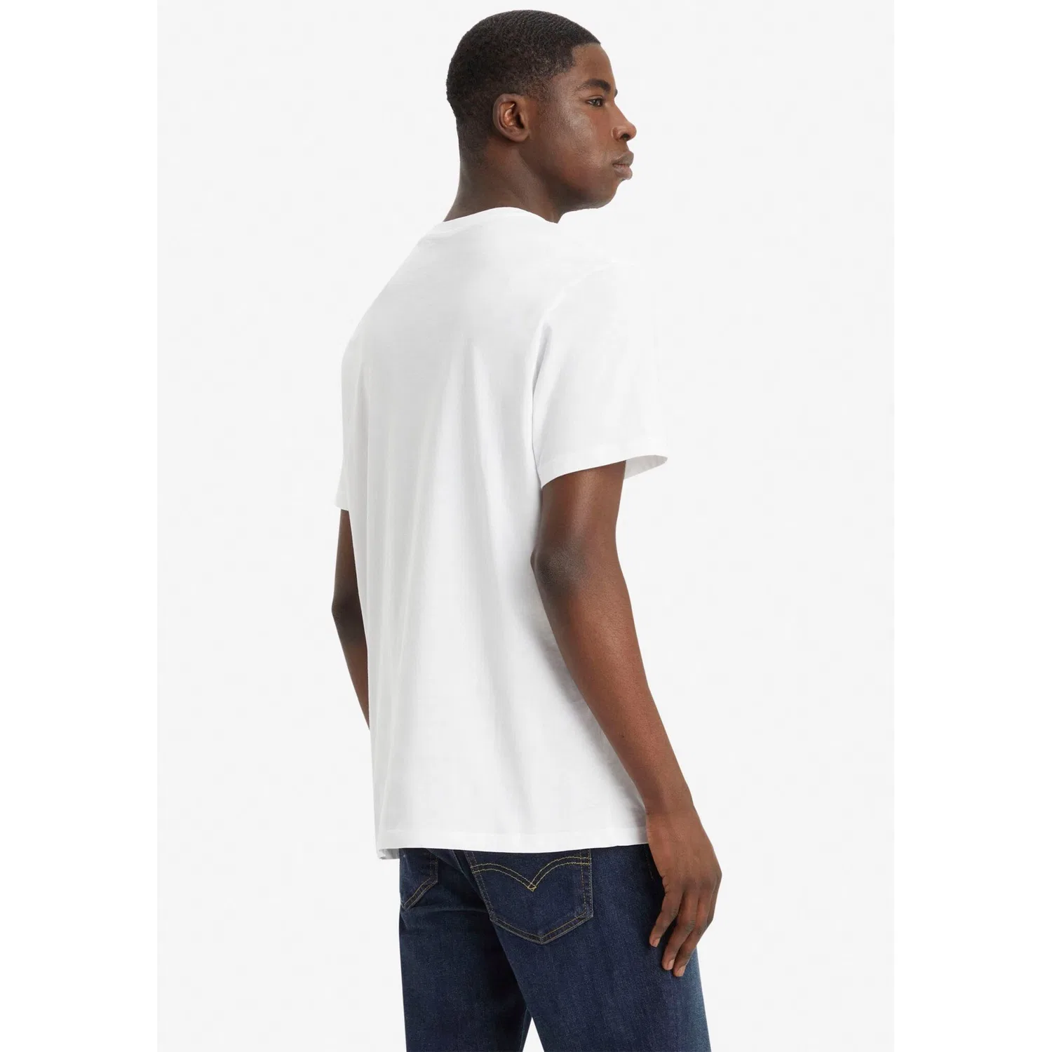 Мужская футболка с логотипом Batwing Levi's, White — фото 4